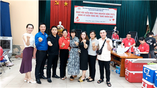 Công đoàn game nổ hũ tặng tiền khởi nghiệp
 tham gia Ngày hội hiến máu tình nguyện trên địa bàn Phường Trung Hoà, Quận Cầu Giấy